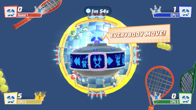 A multiplayer mini-game activated via a pink ChuChu in ChuChu Rocket! Universe.