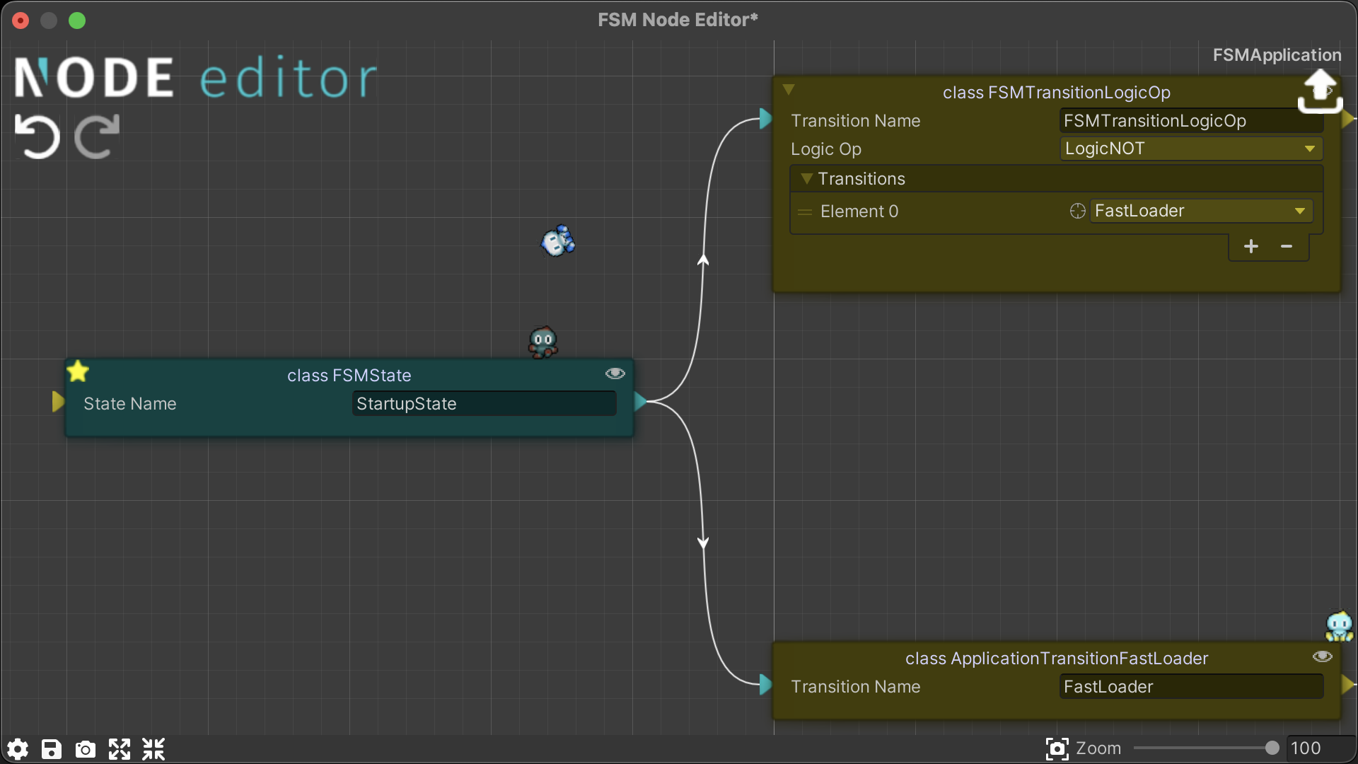 A secret Chao easter egg within the Node Graph.